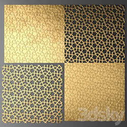 Decor for wall. Panel. 3D 3D Models 