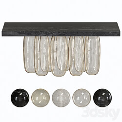 Inverted Gravity Dining Table by Mathieu Lehanneur 