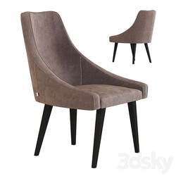 Chair Black Mode Velvet Gray 