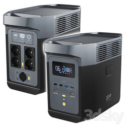 EcoFlow DELTA 2 charging station and battery 