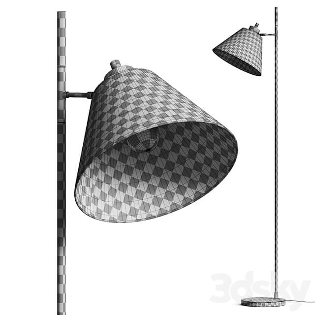 Pottery Barn Madden Metal Floor Lamp