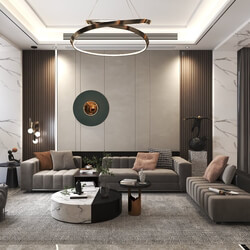 3D Interior Scene File 3dsmax Model Livingroom 584 By Huy Hieu Lee 