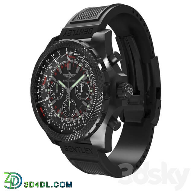 BRETLING for BENTLEY Watches Clocks 3D Models