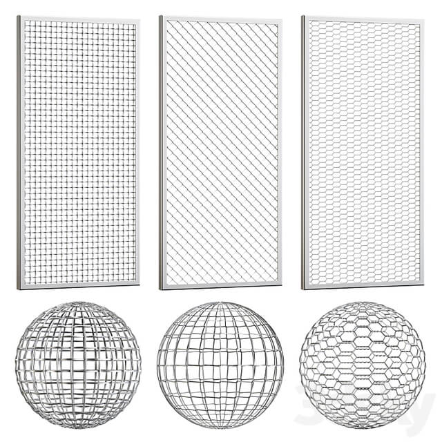 Wire Mesh Set 2