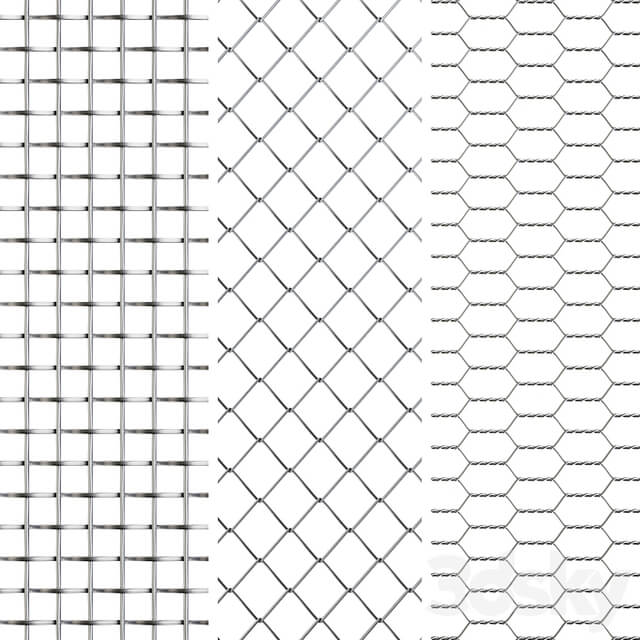 Wire Mesh Set 2