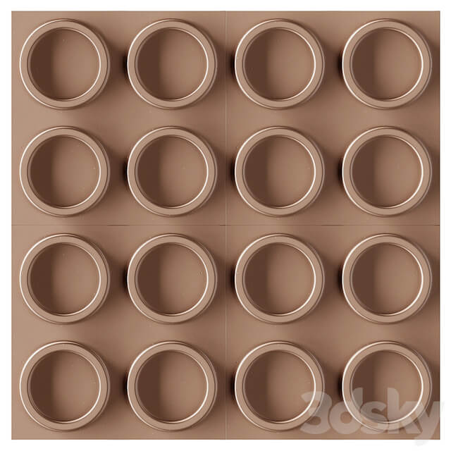 3d panel RINGS