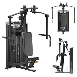 DHZ Fitness E 7007A Pearl DeltPec Fly Butterfly rear delts 
