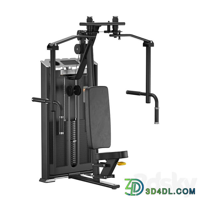 DHZ Fitness E 7007A Pearl DeltPec Fly Butterfly rear delts