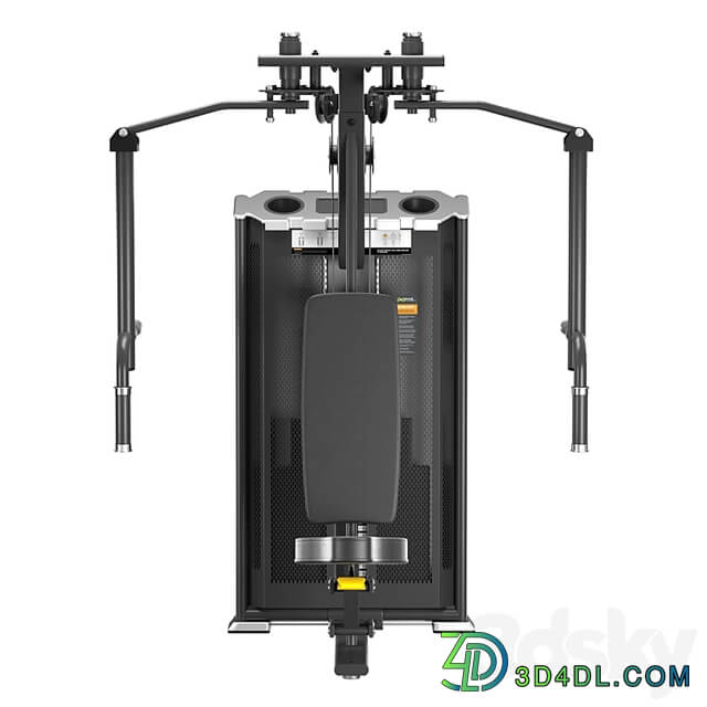 DHZ Fitness E 7007A Pearl DeltPec Fly Butterfly rear delts