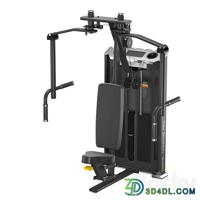 DHZ Fitness E 7007A Pearl DeltPec Fly Butterfly rear delts