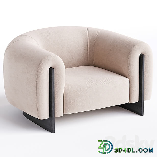 MINUIT ARMCHAIR by STEPHANE PARMENTIER