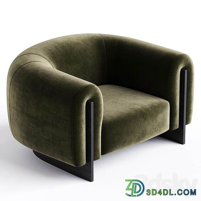 MINUIT ARMCHAIR by STEPHANE PARMENTIER
