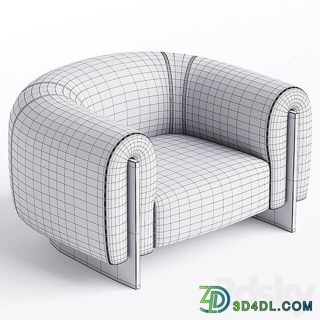 MINUIT ARMCHAIR by STEPHANE PARMENTIER