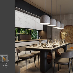  Kitchen Model By Sai nam 
