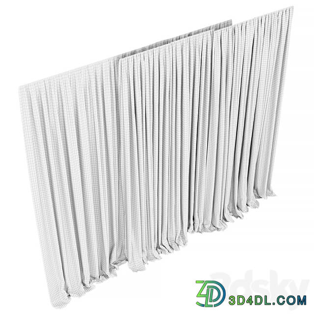 Curtains Long set 01