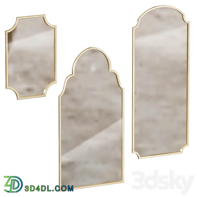 mirror set cazarina