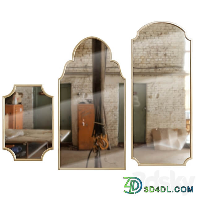 mirror set cazarina