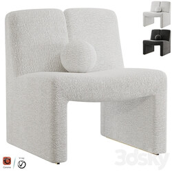 EICHHOLTZ CHAIR MACINTOSH BOUCLE CREAM 