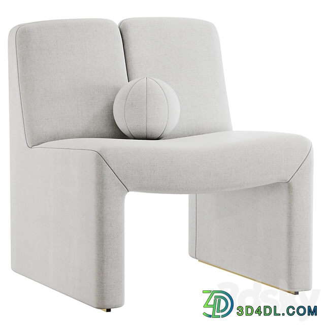 EICHHOLTZ CHAIR MACINTOSH BOUCLE CREAM