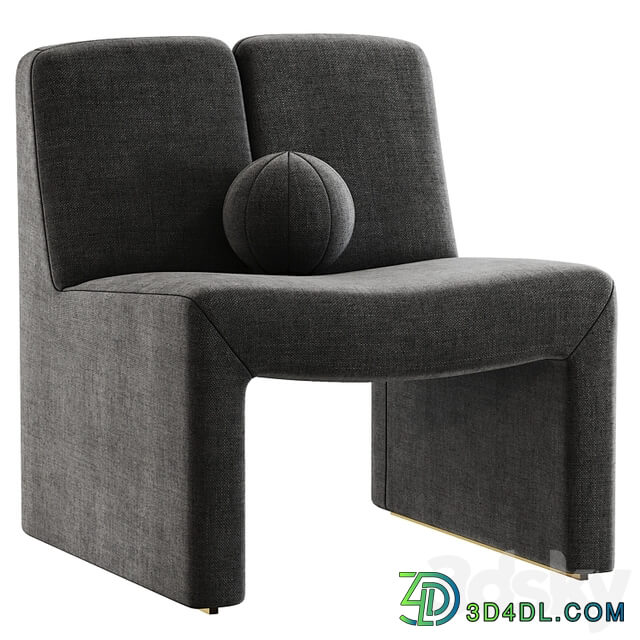 EICHHOLTZ CHAIR MACINTOSH BOUCLE CREAM