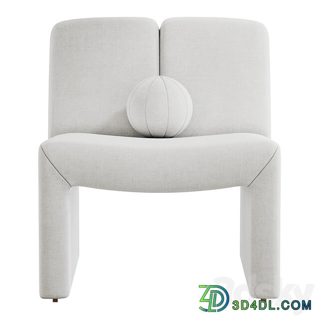 EICHHOLTZ CHAIR MACINTOSH BOUCLE CREAM