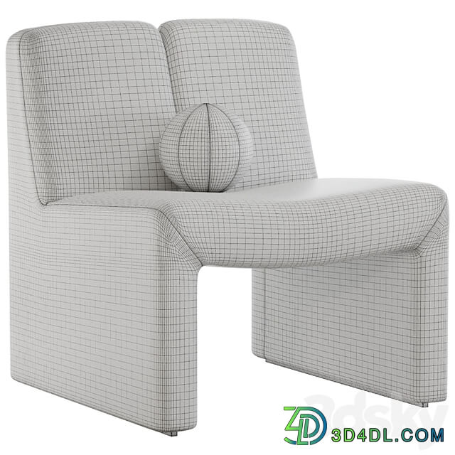 EICHHOLTZ CHAIR MACINTOSH BOUCLE CREAM