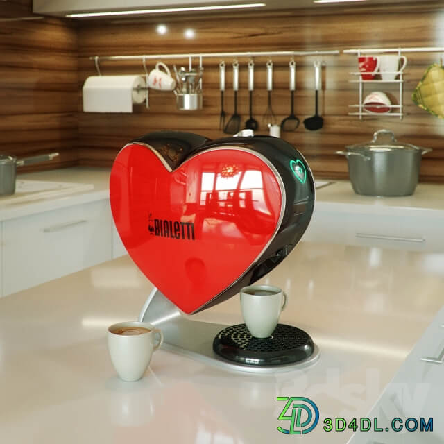 Capsule coffee maker Bialetti Cuore CF80