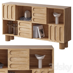 55 Bookcase Cannelo by La Redoute 