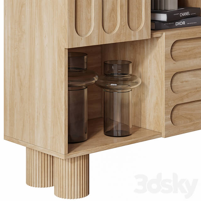 55 Bookcase Cannelo by La Redoute