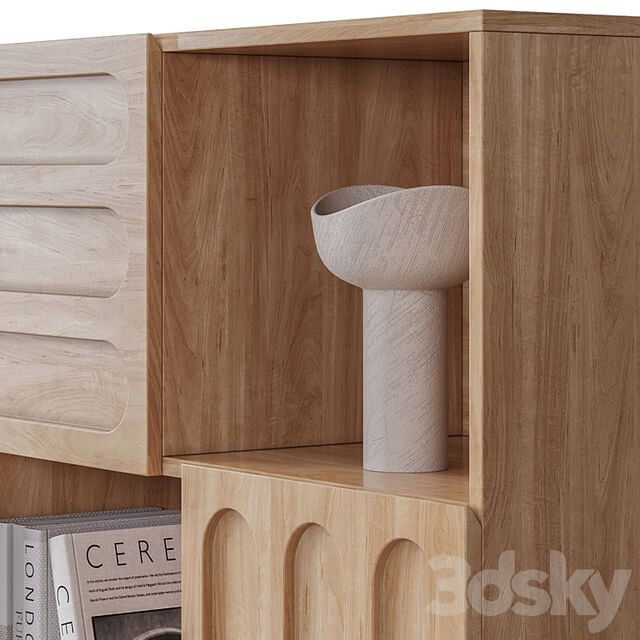 55 Bookcase Cannelo by La Redoute