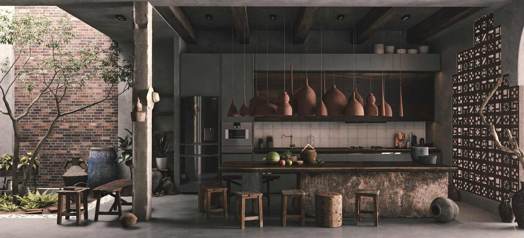  Kitchen Interior by Qui Thanh Truong