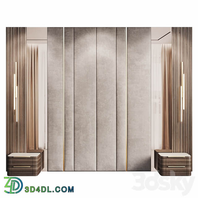 Decorative wall panel and headboard 5