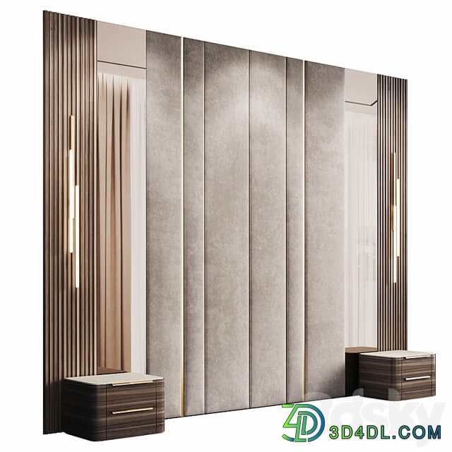 Decorative wall panel and headboard 5