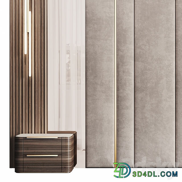 Decorative wall panel and headboard 5