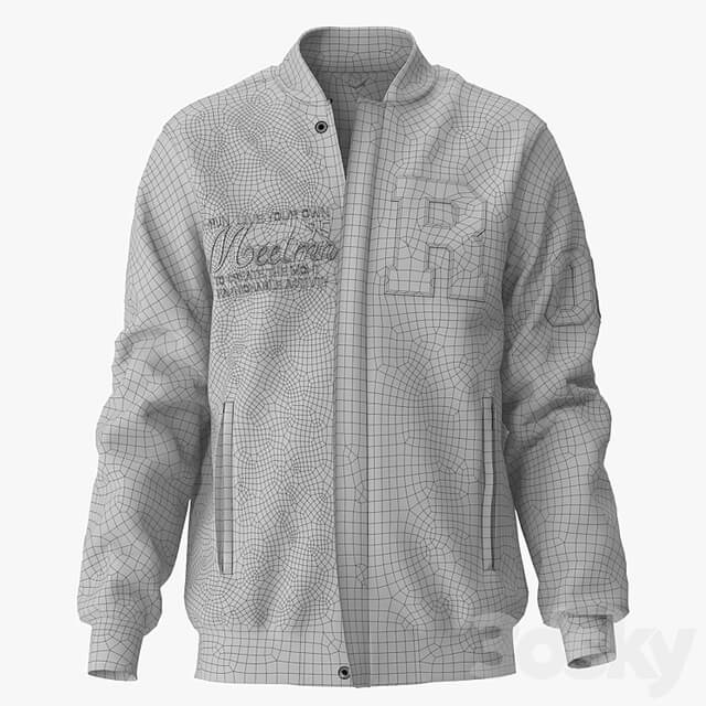 Men Embroidery Baseball Jackets