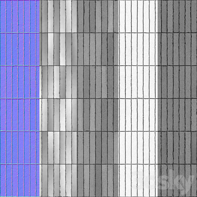 Wall decoration material №18