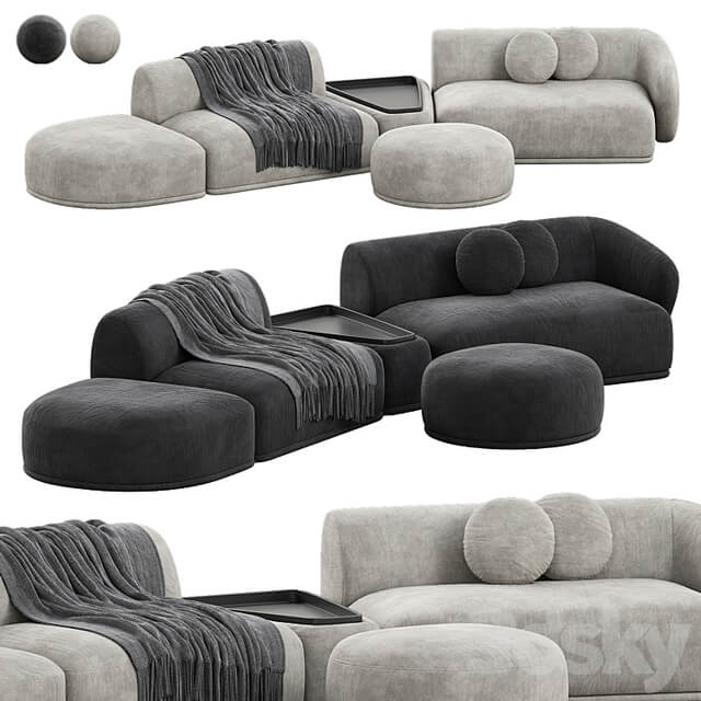 Rene Sofa by Meridiani Set 5
