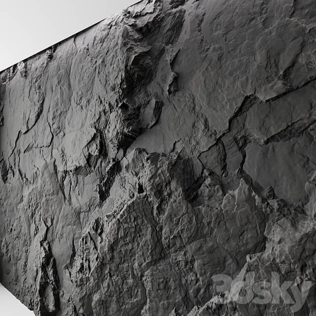 Rock cliff wall №9
