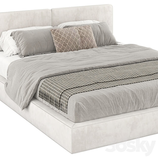 Richard bed by B&B italia