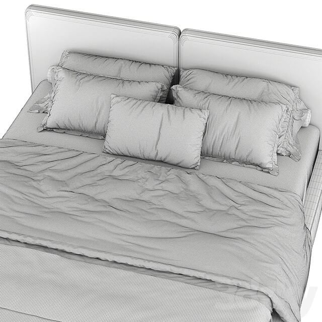 Richard bed by B&B italia