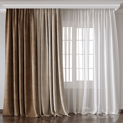 Curtain for Interior 004 