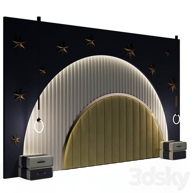 Headboard in nursery 01