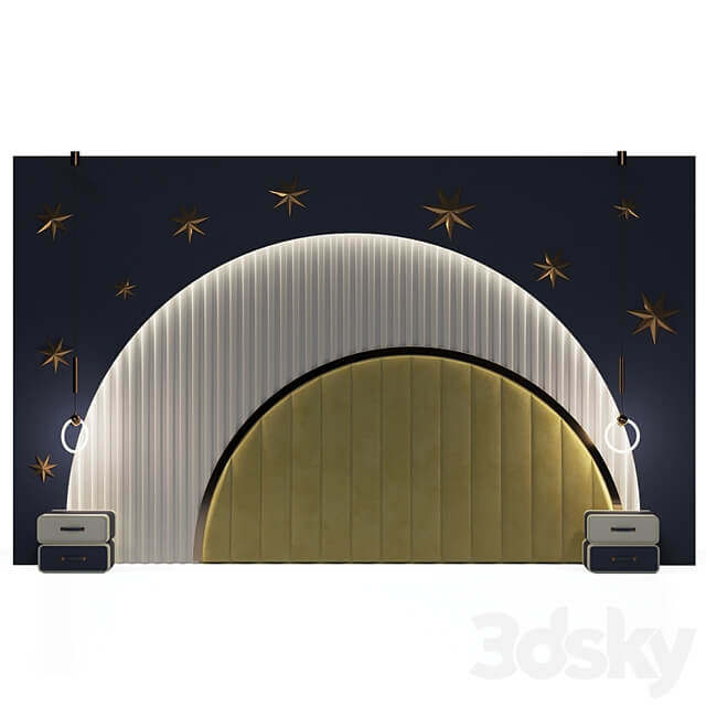 Headboard in nursery 01