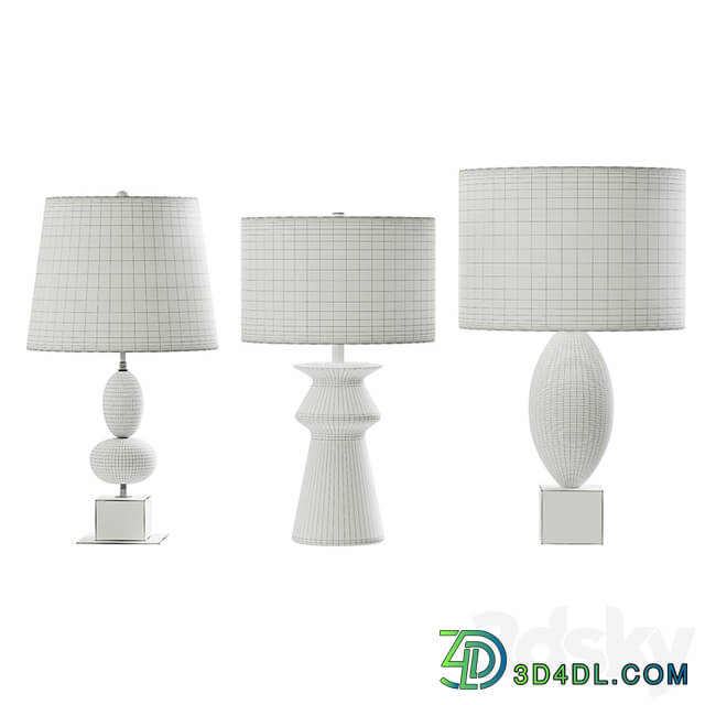 table lamp set 01 Versa & Dani & Amagansett