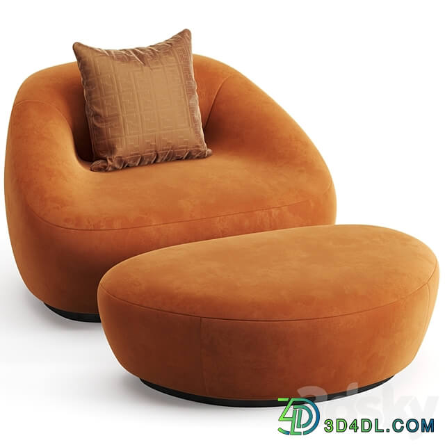 Fendi Casa Sandia Armchair