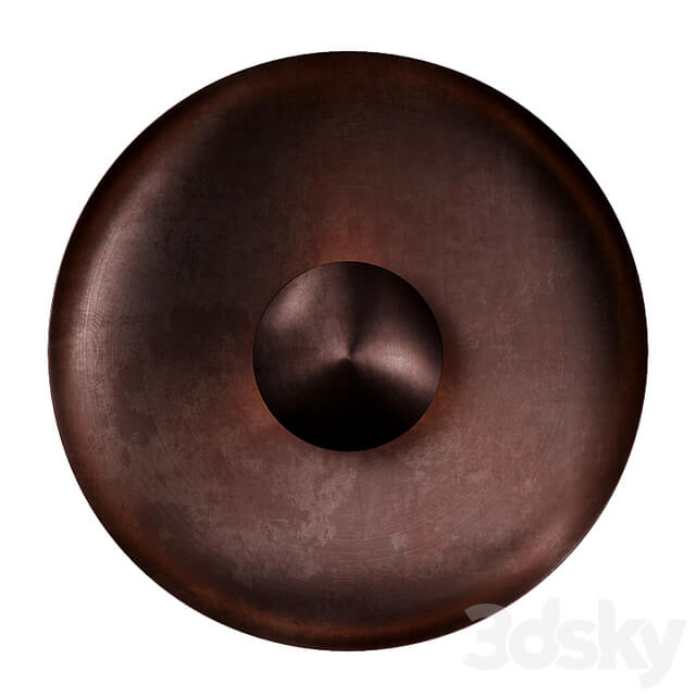 Dusk burned black wall lamp by 101 Copenhagen