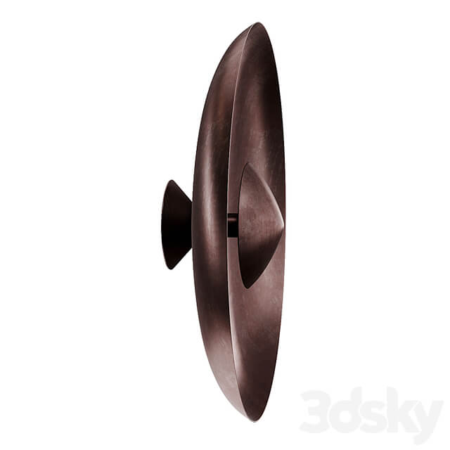 Dusk burned black wall lamp by 101 Copenhagen
