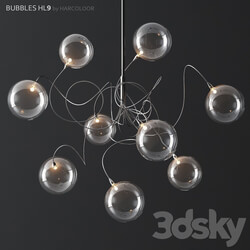Bubbles HL9 by Harcoloor Pendant light 3D Models 