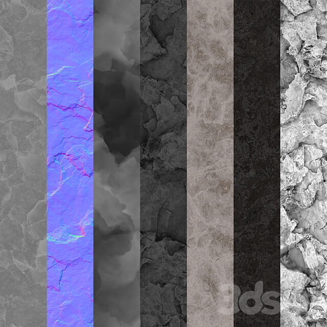 Rock cliff wall №21