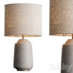 Vase Fabric Table Lamp 04 